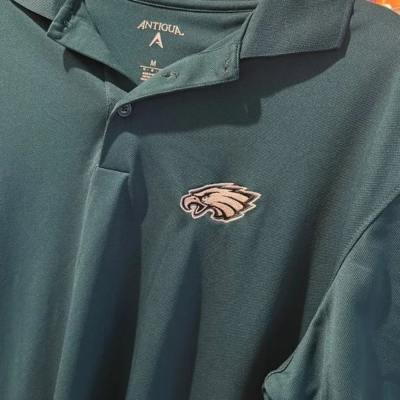 NWOT Philadelphia Eagles Antiqua Polo shirt - Picture 3 of 3